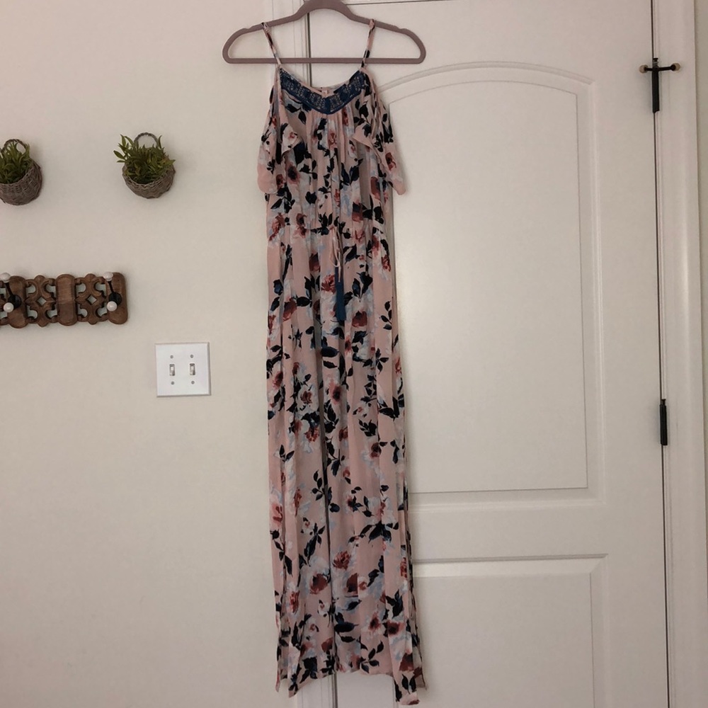 Long floral dress